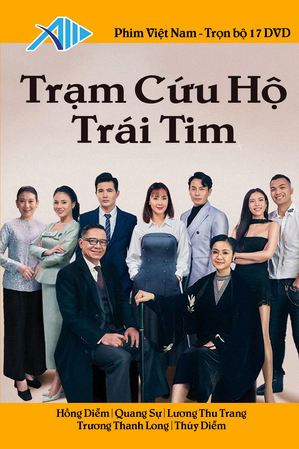 Tram Cuu Ho Trai Tim - Tron Bo 17 DVDs - Phim Viet Nam