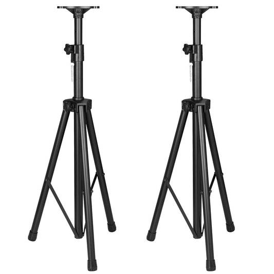 IDOLPro - Professional Heavy Duty Speaker Stands (Pair) - with  Steel Construction, 100 lbs Capacity