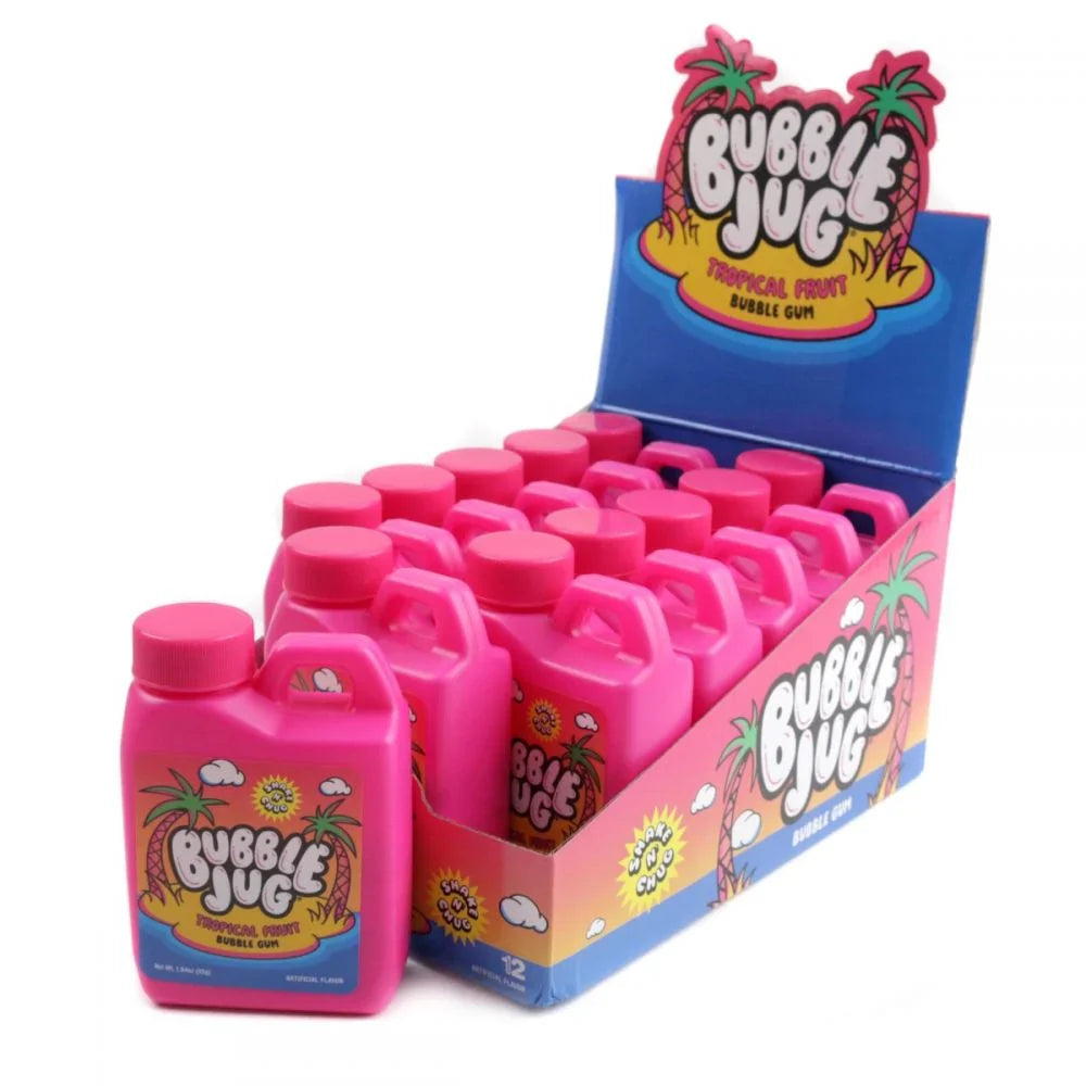 Bubble Jug Tropical Fruit Bubble Gum (55g)