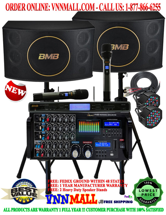 KARAOKE SYSTEM 23 - BMB Japan 3-Way 5 Speakers Karaoke System - 3000 Watts (Model 2026)