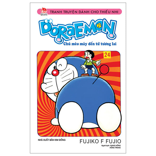 Doraemon - Chú Mèo Máy Đến Từ Tương Lai - Tập 24 (Tái Bản 2026) - Tác giả:Fujiko F Fujio