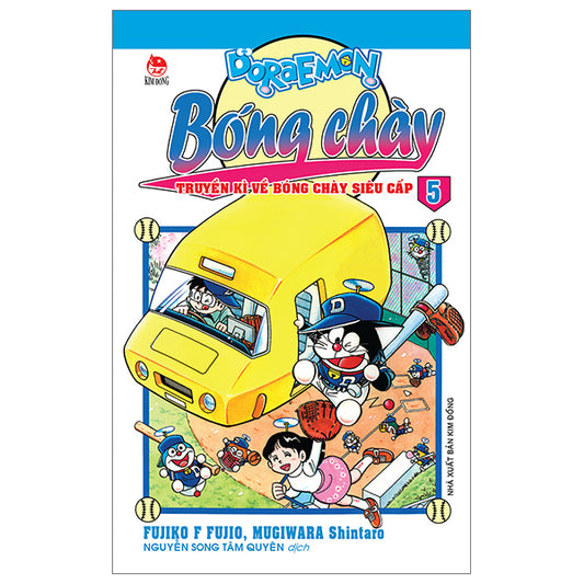 Doraemon Bóng Chày - Truyền Kì Về Bóng Chày Siêu Cấp - Tập 5 (Tái Bản 2026) - Tác giả:Fujiko F Fujio, Mugiwara Shintaro