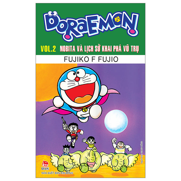 Doraemon - Truyện Dài - Tập 2 - Nobita Và Lịch Sử Khai Phá Vũ Trụ (Tái Bản 2026) - Tác giả:Fujiko F Fujio