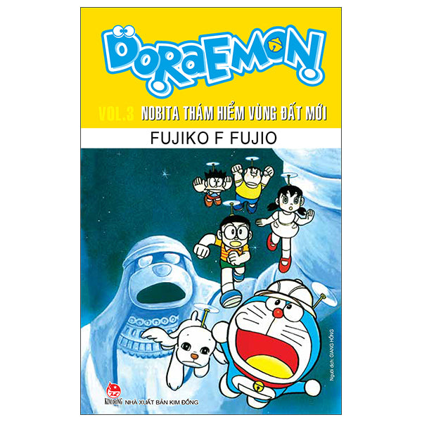 Doraemon - Truyện Dài - Tập 3 - Nobita Thám Hiểm Vùng Đất Mới (Tái Bản 2026) - Tác giả:Fujiko F Fujio