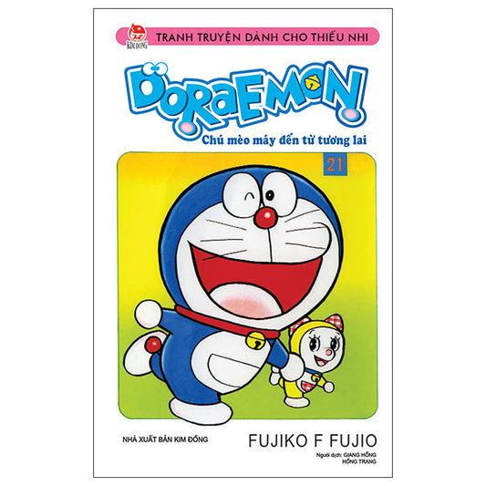 Doraemon - Chú Mèo Máy Đến Từ Tương Lai - Tập 21 (Tái Bản 2026) - Tác giả:Fujiko F Fujio