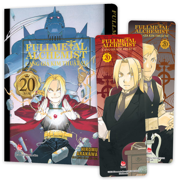 Fullmetal Alchemist - Cang Giả Kim Thuật Sư - Hợp Tuyển Kỉ Niệm 20 Năm - Tặng Kèm 2 Bookmark Nhựa Trong-Tác giả:Hiromu Arakawa