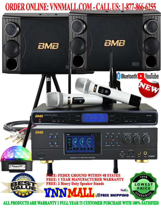 KARAOKE SYSTEM 16 -  BMB 3-Way Complete Karaoke System HDMI/Optical/Bluetooth - (MODEL 2025)