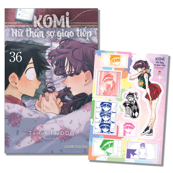 Komi - Nữ Thần Sợ Giao Tiếp - Tập 36 - Tặng Kèm Bảng Sticker - Tác giả:Tomohito Oda