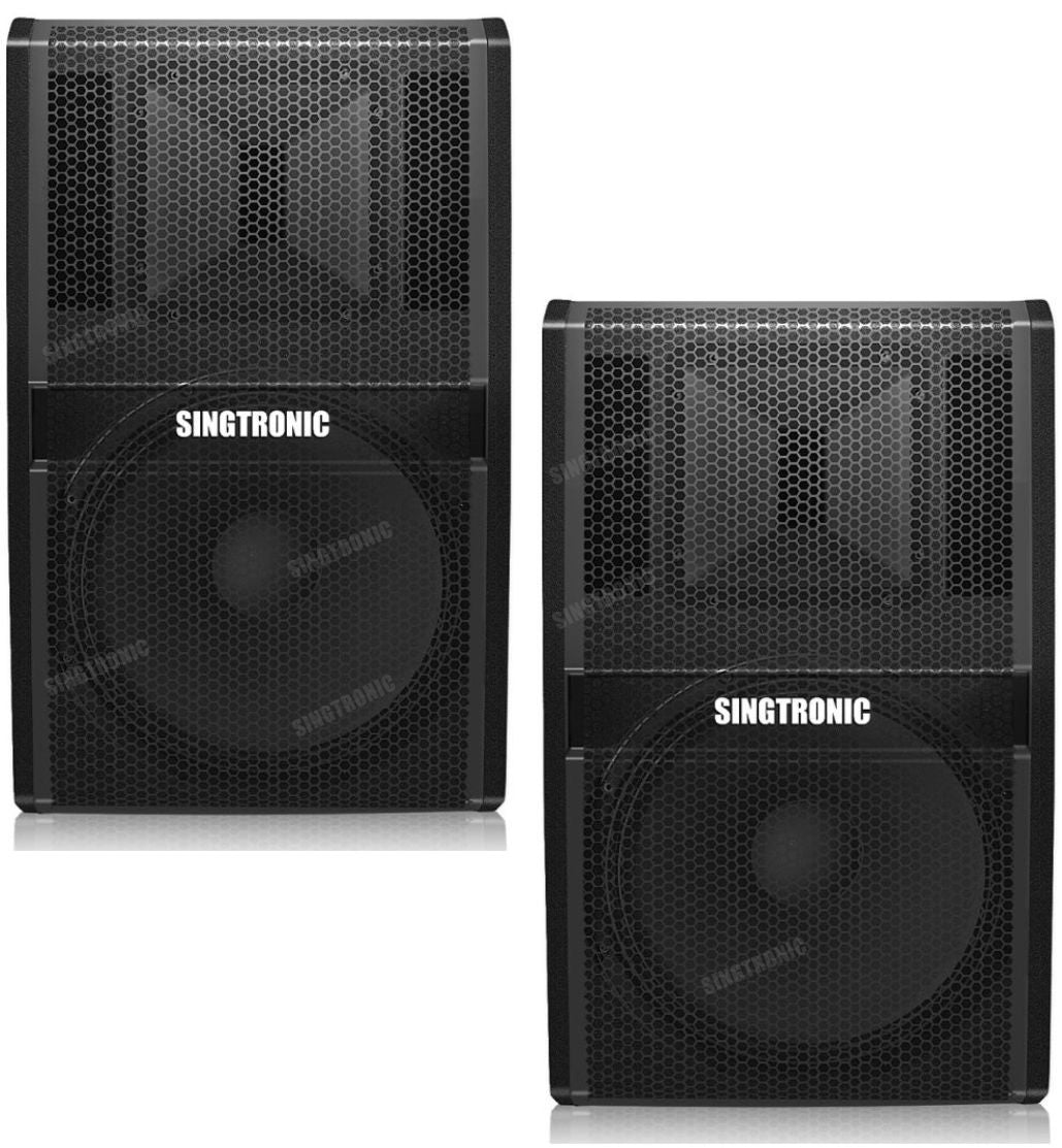 Singtronic KS-1500Pro Professional 3500W Vocalist Karaoke Speaker System (Pair)