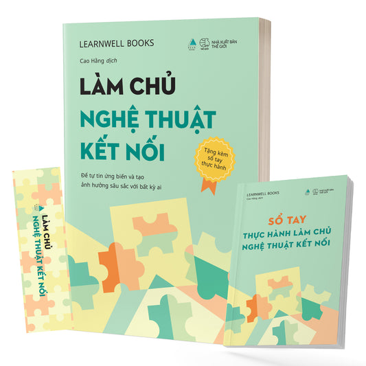 Làm Chủ Nghệ Thuật Kết Nối - Để Tự Tin Ứng Biến Và Tạo Ảnh Hưởng Sâu Sắc Với Bất Kỳ Ai - Tặng Kèm Bookmark + Sổ Tay Thực Hành Làm Chủ Nghệ Thuật Kết Nối - Tác giả:LearnWell Books