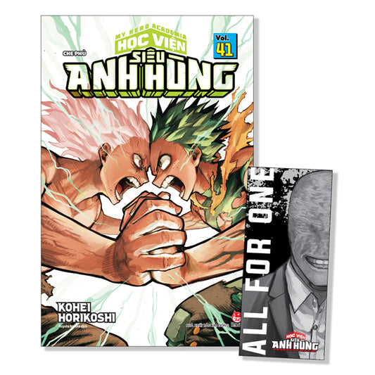 My Hero Academia - Học Viện Siêu Anh Hùng - Tập 41 - Che Phủ - Tặng Kèm Bookmark - Tác giả:Kohei Horikoshi