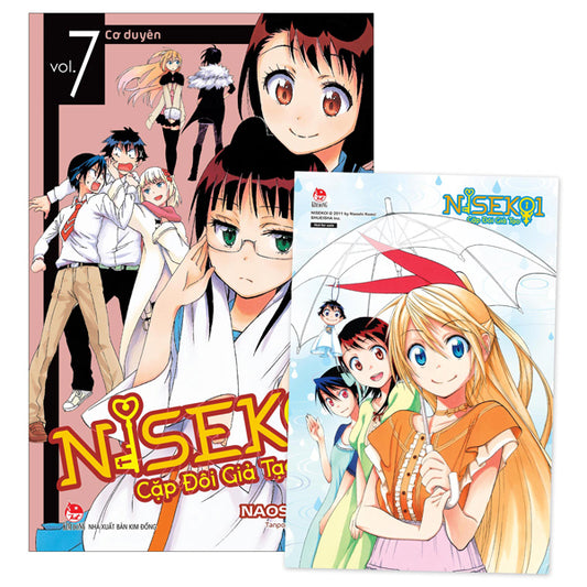 Nisekoi - Cặp Đôi Giả Tạo - Tập 7 - Cơ Duyên - Tặng Kèm Postcard-Tác giả:Naoshi Komi