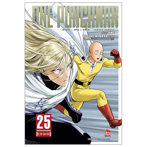 One-Punch Man - Tập 25 - Kị Sĩ Cơ Khí (Tái Bản 2025) - Tác giả:One, Yusuke Murata