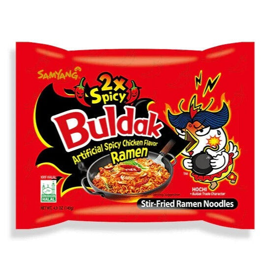 Buldak 2x Spicy Chicken Ramen (140g)