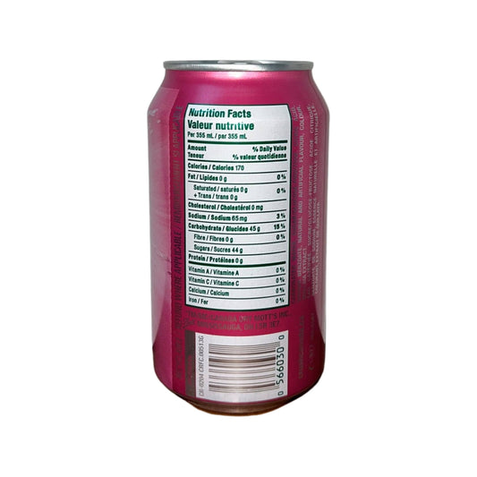 Crush Cream Soda Can (355m)l (Canada)