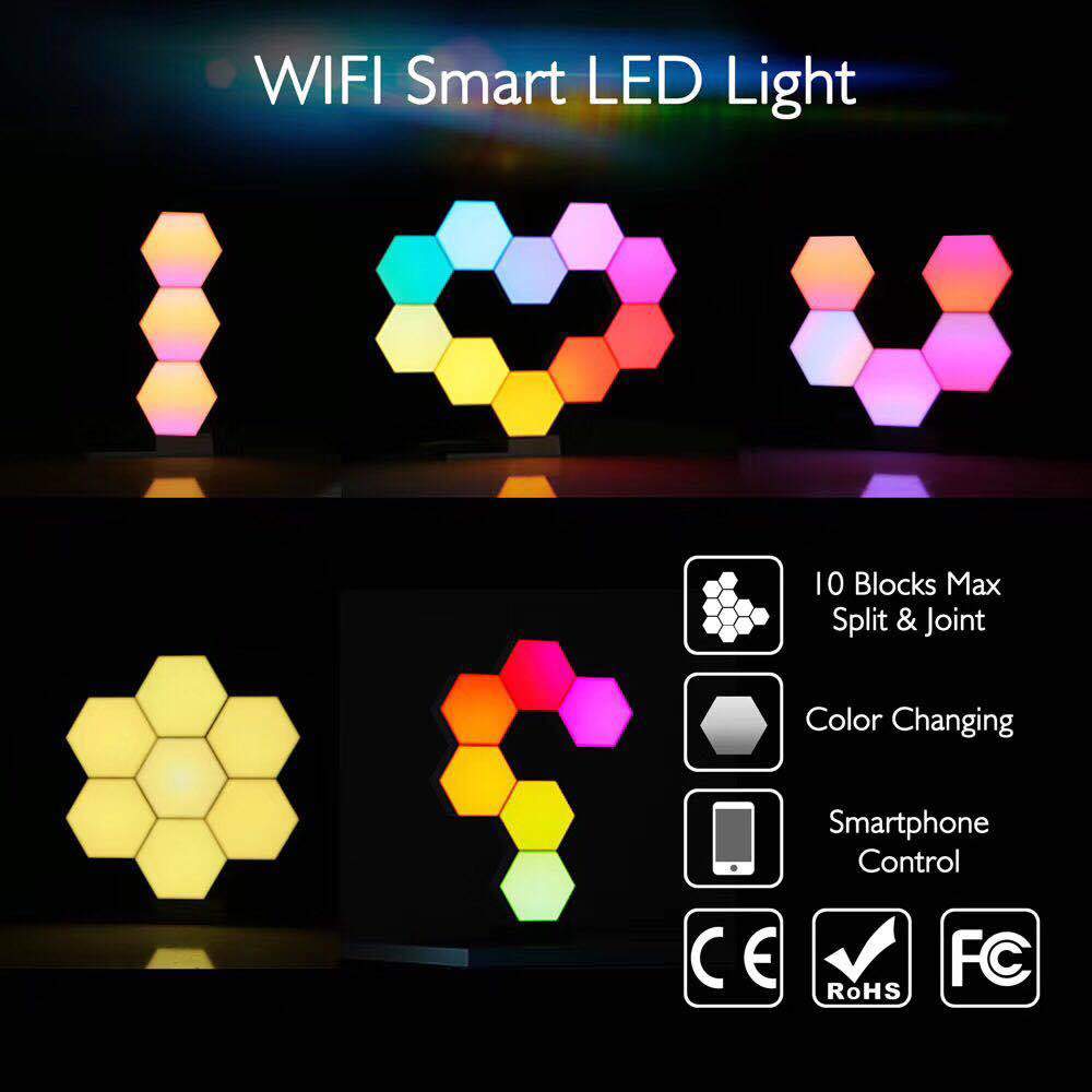 LifeSmart Cololight PRO Smarter Kit - 3-Panel with Base