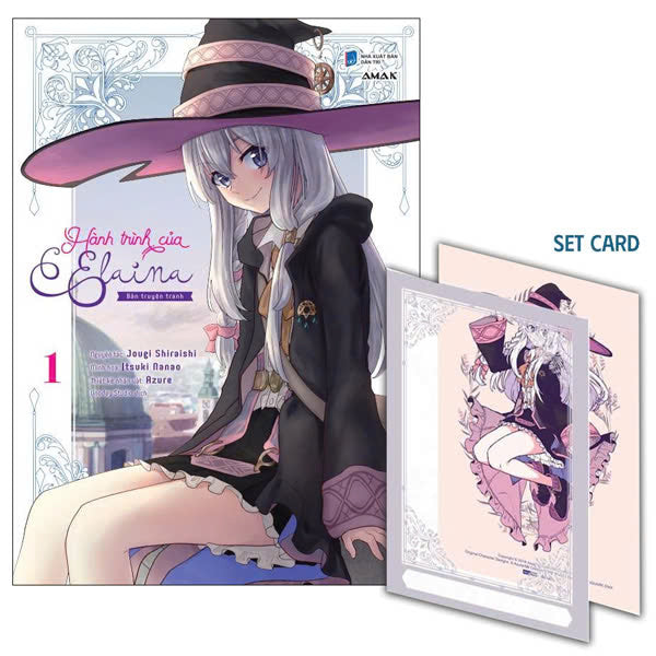 Hành Trình Của Elaina - Tập 1 - Tặng Kèm 01 Postcard Giấy Và Khung Card PVC-Tác giả:Jougi Shiraishi, Itsuki Nanao, Azure