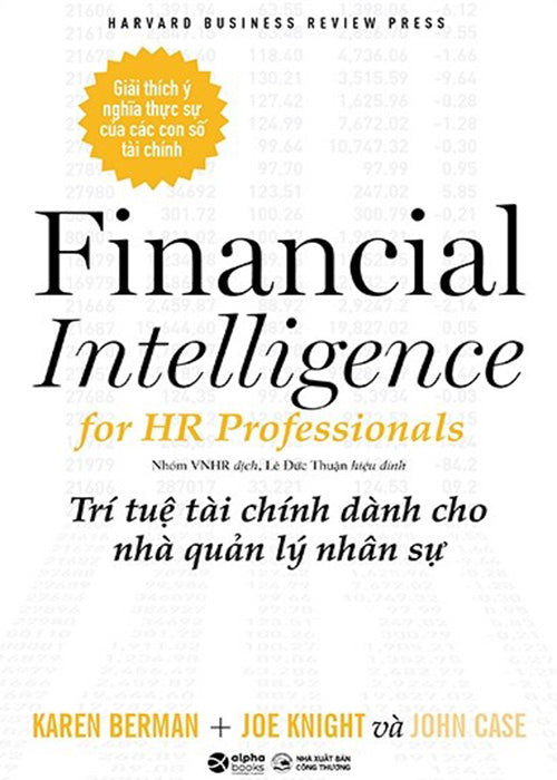 Financial Intelligence - Tri Tue Tai Chinh Danh Cho Nha Quan Ly Nhan Su - Book