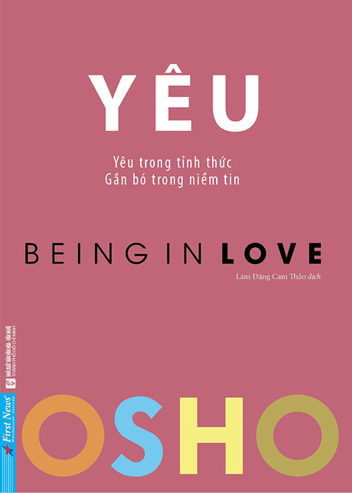 Yeu Trong Tinh Thuc Voi Osho - Tac Gia: Osho - Book