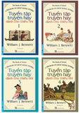 Combo 4 Books - Tuyen Tap Truyen Hay Danh Cho Thieu Nhi - Tac Gia: William J Bennett - 4 Books