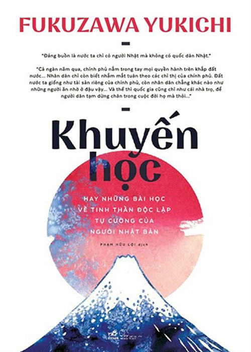 Khuyen Hoc - Tac Gia: Fukuzawa Yukichi - Book