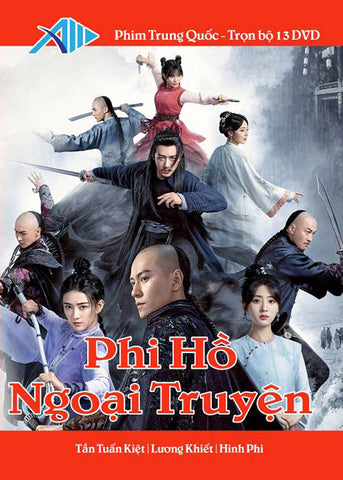 Phi Ho Ngoai Truyen - Tron Bo 13 DVDs - Long Tieng