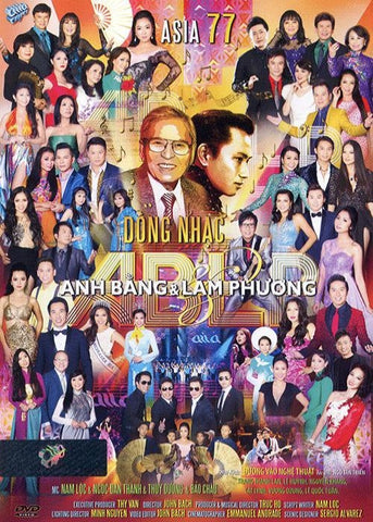 Asia 77 - Dong Nhac Anh Bang & Lam Phuong - 2 DVDs