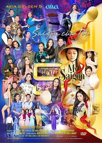 ASIA Golden 5 - Saigon Cua Toi 2 DVDs & 2 CDs