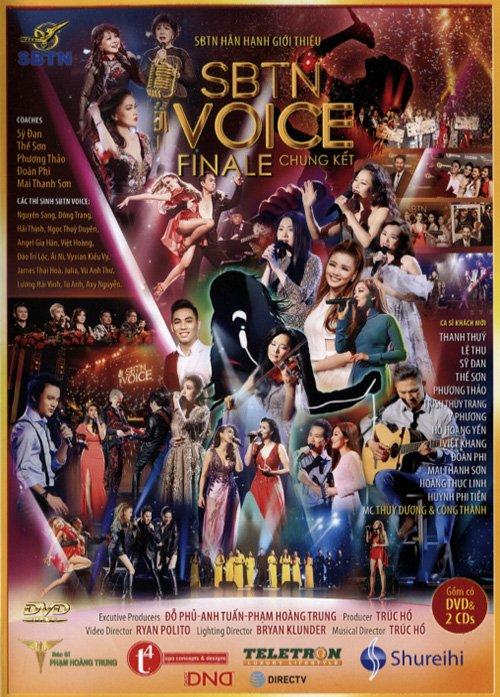 SBTN Voice Final - Chung Ket - 2 DVDs + 2 CDs