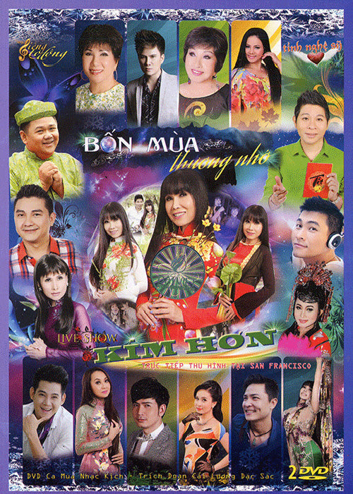 Live Show Kim Hon - Bon Mua Thuong Nho - 2 DVDs