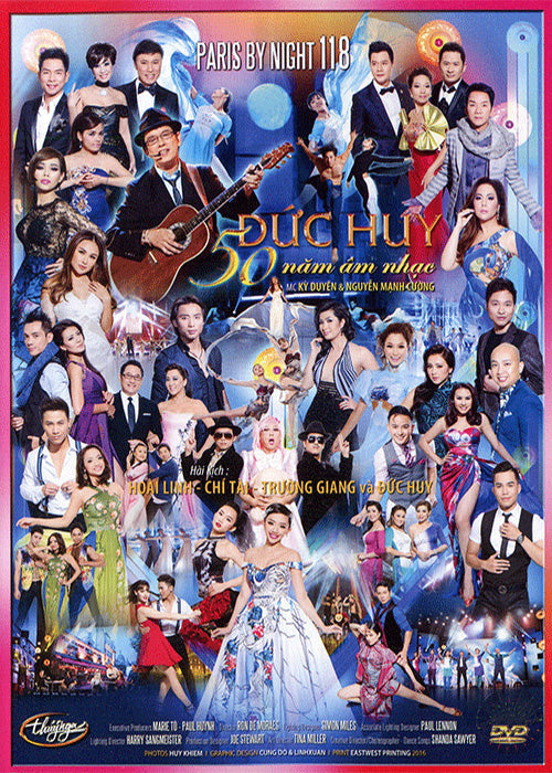 Paris By Night 118 - 50 Nam Am Nhac Duc Huy - 2 DVDs