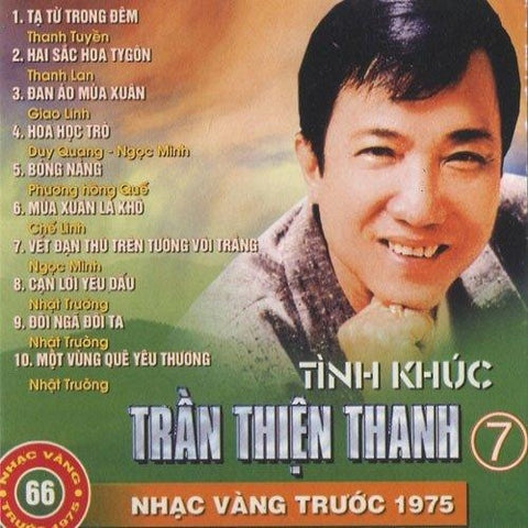 Tinh Khuc Tran Thien Thanh 7 - CD Nhac Vang Truoc 1975