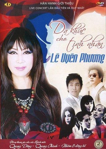 Live Concert Le Phuong Uyen - Da Khuc Cho Tinh Yeu - 2 DVDs
