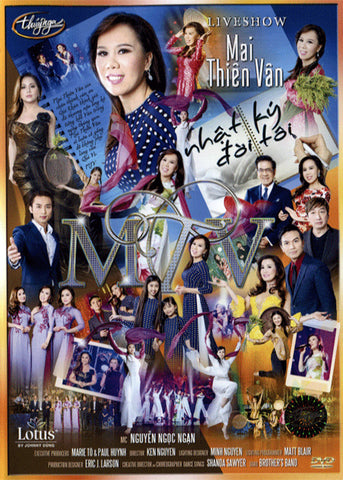 Live Show Mai Thien Van - Nhat Ky Doi Toi - 2 DVDs
