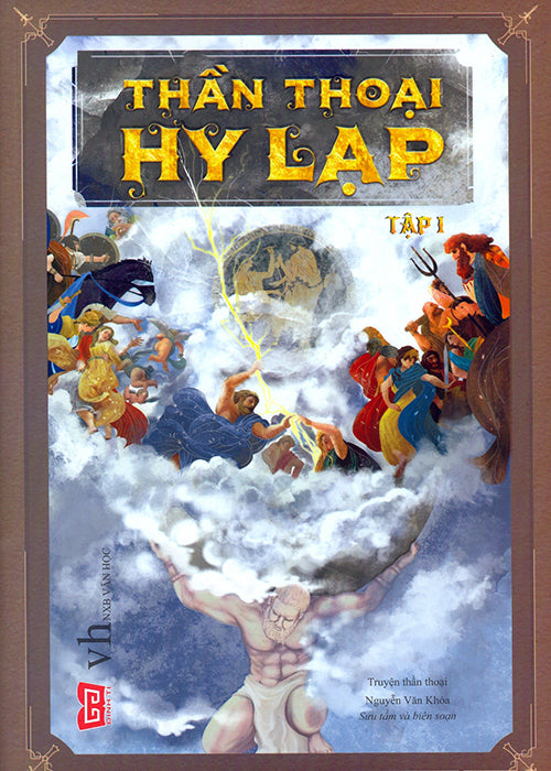 Than Thoai Hy Lap - Tap 1 - Tac Gia: Nguyen Van Khoa - Book