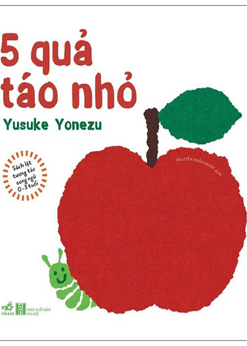 Sach Lat Tuong Tac Song Ngu 0-3 Tuoi - 5 Qua Tao Nho - Tac Gia: Giuliano Ferri - Book