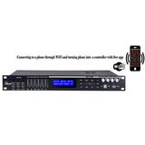 IDOLmain DSP-A18 Professional Multi Effects Karaoke Processor With Wi-Fi Built-In and Free App - Model 2022