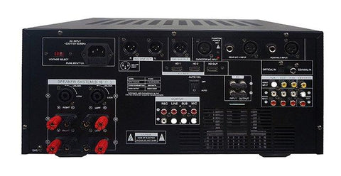 ( OPEN BOX - LIKE NEW ) IP-5900 6000W Digital Echo Karaoke Mixing Amplifier With Repeat-Delay Control, HDMI-Optical Inputs NEW 2023