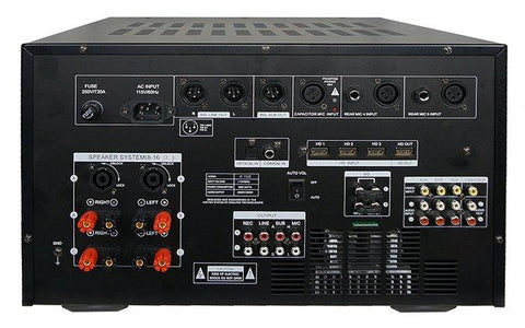 ( OPEN BOX - LIKE NEW ) IDOLMAIN IP-7500 8000W Max Output Professional Digital Console Mixing Amplifier With 7 LCD Screen Monitor Built-In, Bluetooth, Recording, Guitar Level Control & Digital Optical ( MODEL 2023 )