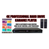 SINGTRONIC KTV-9000UHD PROFESSIONAL 6TB HARD DRIVE KARAOKE PLAYER BUILT IN USB WIFI & FREE: 90,000 HD SONGS KARAOKE