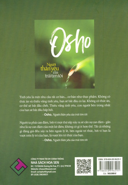 Nguoi Than Yeu Cua Trai Tim Toi - Tac Gia: Osho - Book