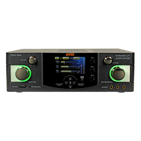 BMB DAS-200 300W 2-Channel Karaoke Mixing Amplifier - Model 2021