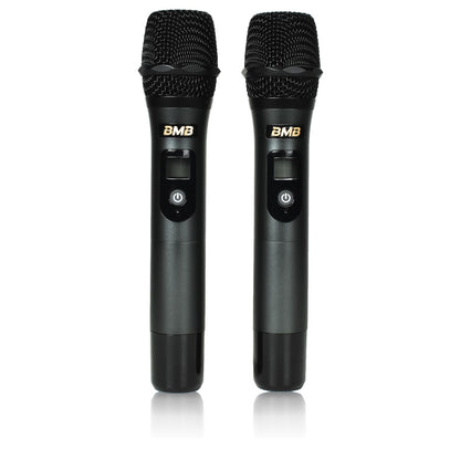 BMB WB-5000s Black Wireless Microphone BUILT IN FEEDBACK CONTROL ( MODEL 2024 )