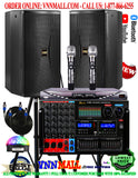 KARAOKE SYSTEM 25 - NEWEST MODEL: 2022 - BMB Professional Vocal Speakers 2400 Watts - Amplifier 8000 Watts