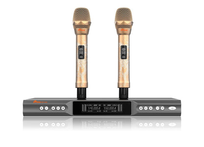 IDOLmain UHF-X2D Golden Dragons Engraved with Dependable Performance and Professional Graded Wireless Microphones - Model 2025