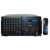 Singtronic KA-4000DSP Professional DJ/KJ Digital 4000W Console DSP Mixing Amplifier Karaoke Built HDMI, USB Voice Recording, Equalizer & Bluetooth Model: 2021 Digital Optical Input